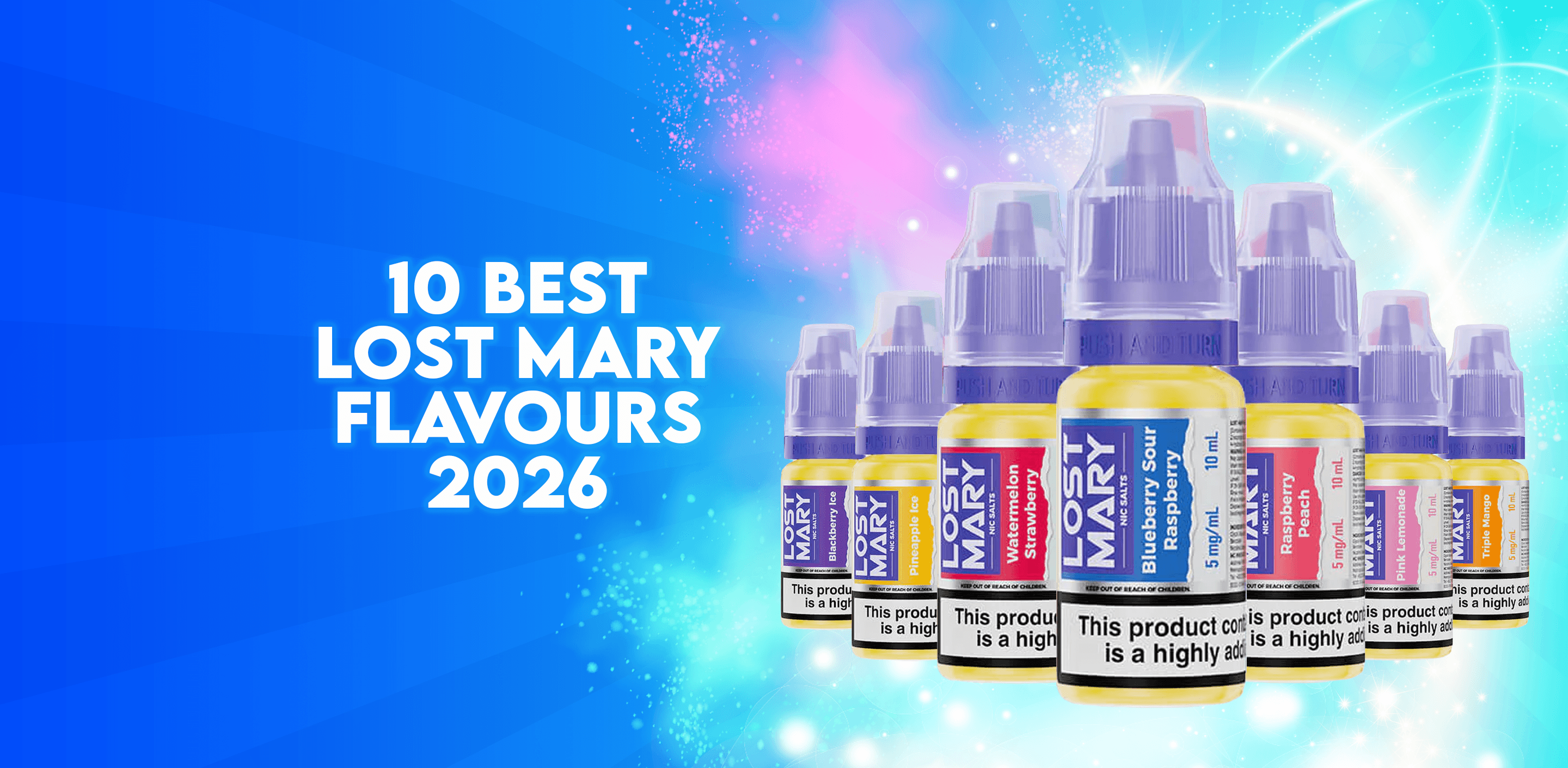The 10 Best Lost Mary Nic Salt Flavours in 2026