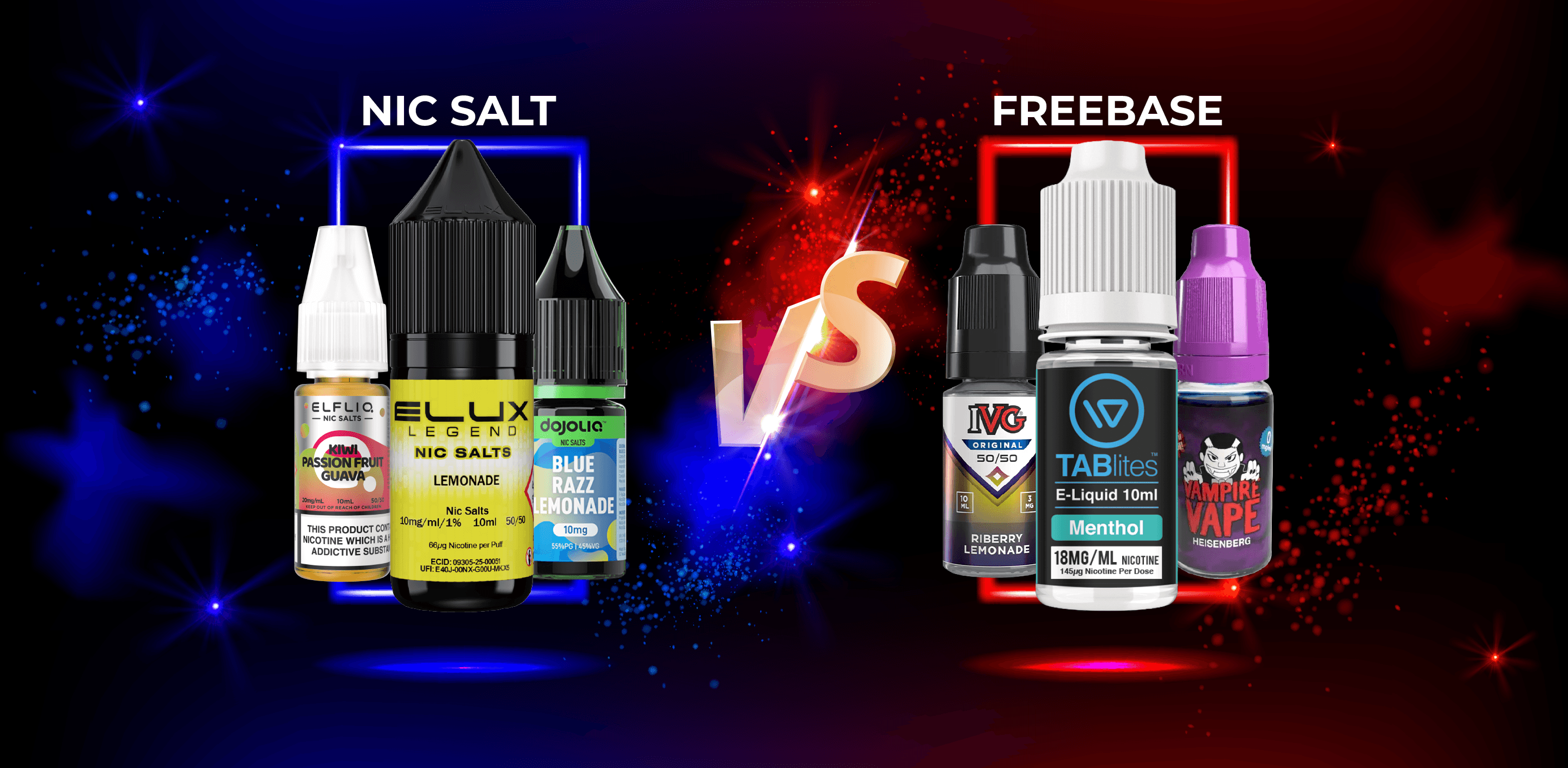 Nic Salt vs Freebase UK - What’s the Difference & Which Should You Choose?