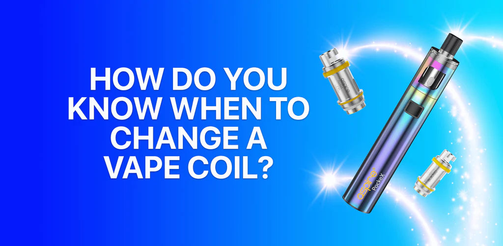 'How do you know when to change a vape coil?' Banner | Tablites Vape Shop