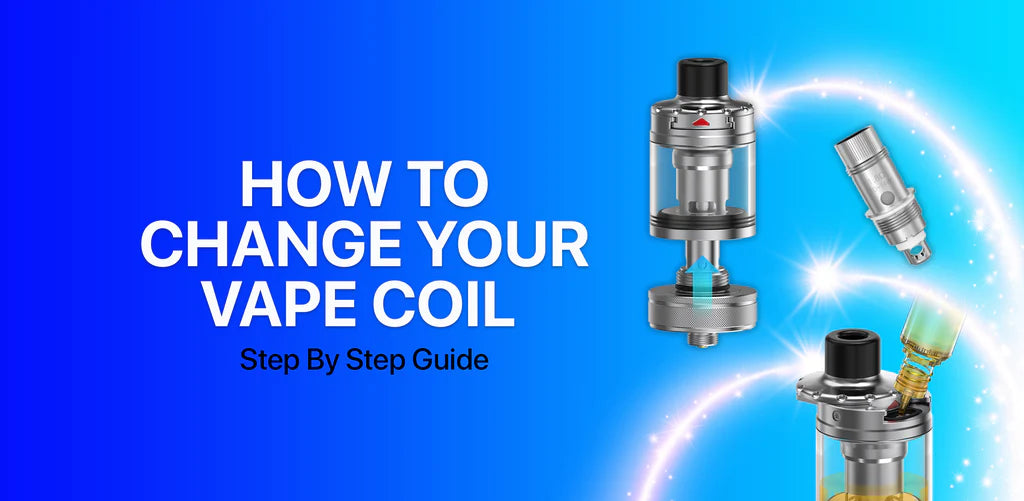 'How to change your vape coil' Banner | Tablites Vape Shop