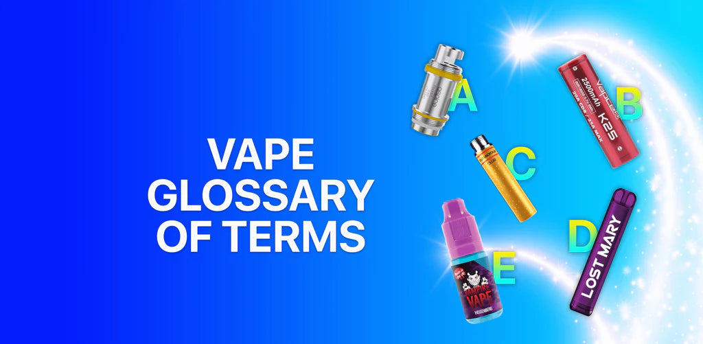'Vape Glossary of Terms' Banner | Tablites Vape Shop