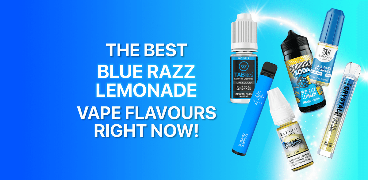 Best Blue Razz Lemonade Vape Flavours Right Now! - TABlites