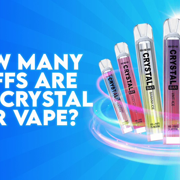 How Many Puffs Are in a Crystal Bar Vape? - TABlites