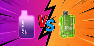 Lost Mary Disposable Vape VS Aspire Gotek X Rechargeable Kit - Tablites Vape Store