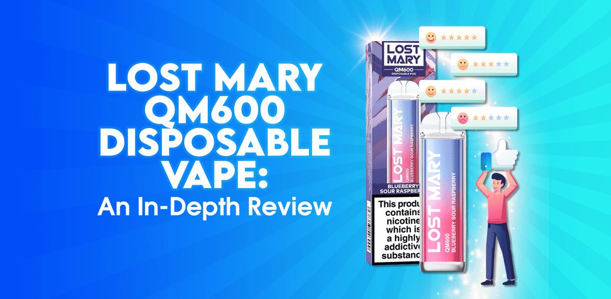 Lost Mary QM600 Disposable Vape Review I TABlites