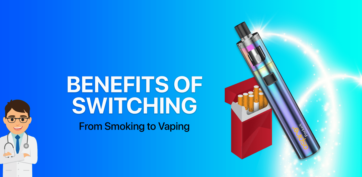 The benefits of switching from smoking to vaping TABlites