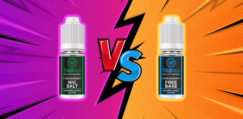 Vape Showdown Nic Salt vs Freebase Vape Juices TABlites