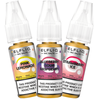 Elfliq Nic Salts: The Official Elf Bar Vape Juice - TABlites