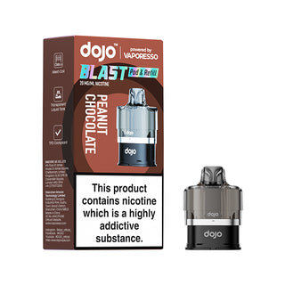 Peanut Chocolate Vaporesso Dojo Blast 6000 Prefilled Pods