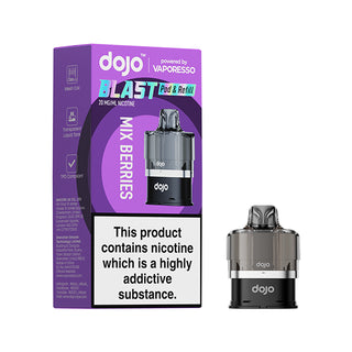 Mix Berries Vaporesso Dojo Blast 6000 Prefilled Pods