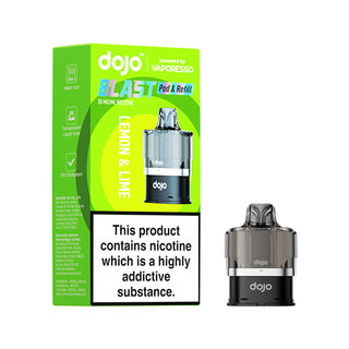 Lemon & Lime Vaporesso Dojo Blast 6000 Prefilled Pods