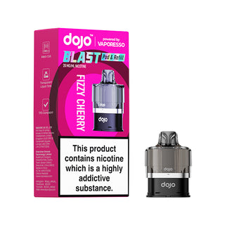 Fizzy Cherry Vaporesso Dojo Blast 6000 Prefilled Pods