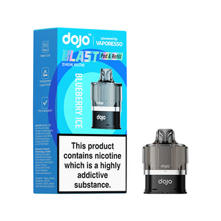 Blueberry Ice Vaporesso Dojo Blast 6000 Prefilled Pods