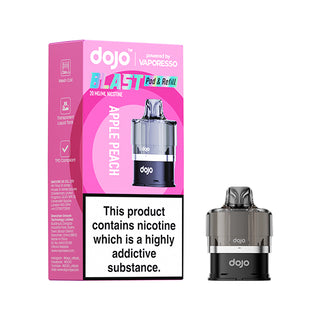 Apple Peach Vaporesso Dojo Blast 6000 Prefilled Pods