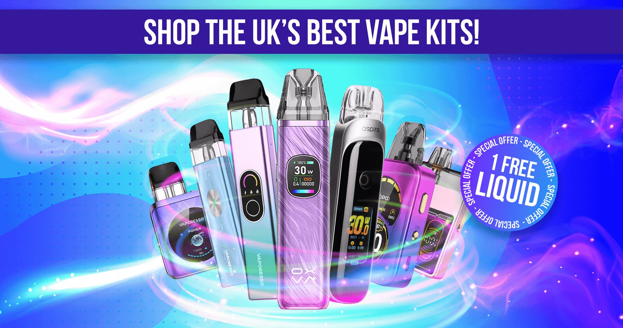 Shop The UK's Best Vape Kits!