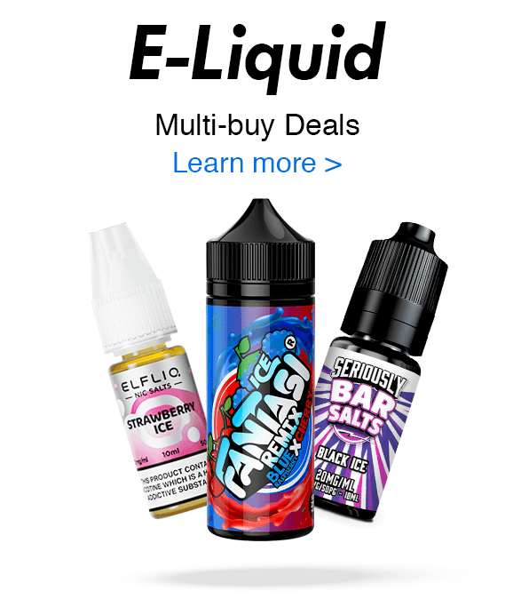 Explore our collection of premium E-Liquids and discover your new favourite flavours