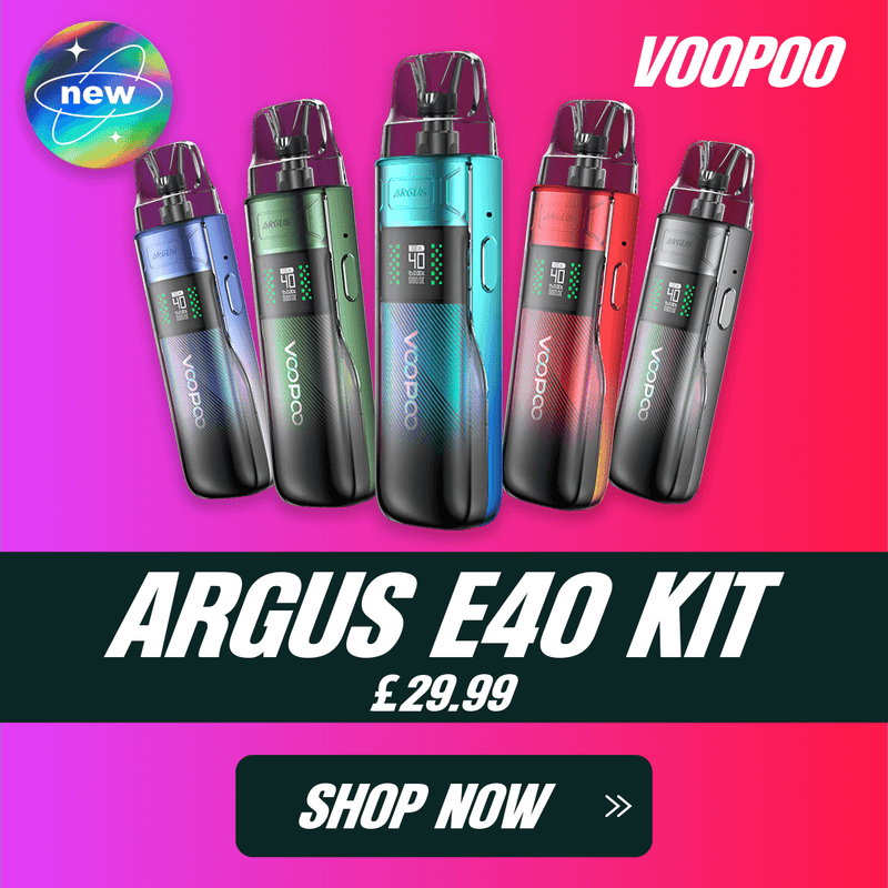 Voopoo Argus E40 Vape Kit - £29.99 - Mobile Version