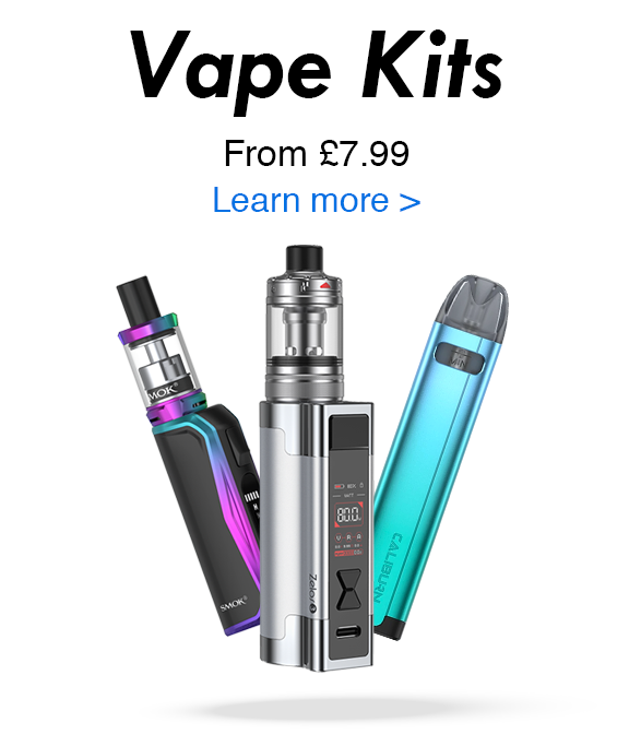 Affordable Vape Kits starting at £7.99.  Shop Now. Learn More.