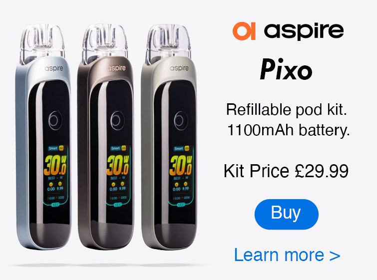 Aspire Pixo Vape Kit £29.99