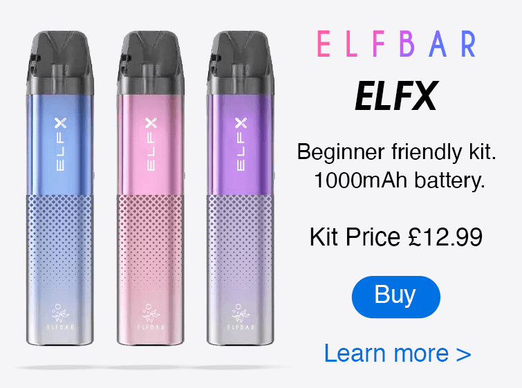 Elfbar ELFX Pod Vape Kit £12.99