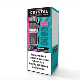 Fruit Gum SKE Crystal CL6000 Vape Kit Box