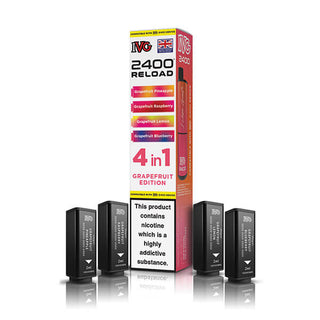 Grapefruit Edition IVG 2400 Reload 4 In 1 Pods
