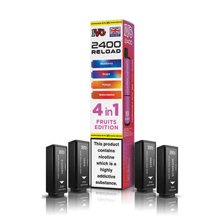 Fruits Edition IVG 2400 Reload 4 In 1 Pods