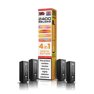 IVG 2400 Reload Pods | 4 Pack | 56 Flavour Options Tablites IVG 2400 Reload Pods | 4 Pack | 56 Flavour Options Tablites
