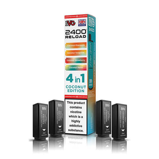 Coconut Edition IVG 2400 Reload 4 In 1 Pods
