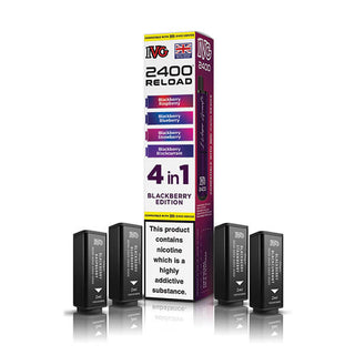 Blackberry Edition IVG 2400 Reload 4 In 1 Pods