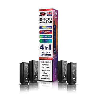 Shisha Edition IVG 2400 Reload 4 In 1 Pods