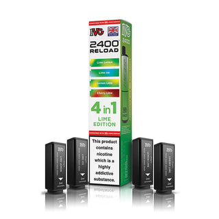 Lime Edition IVG 2400 Reload 4 In 1 Pods