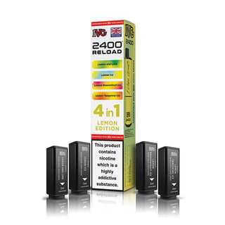 Lemon Edition IVG 2400 Reload 4 In 1 Pods