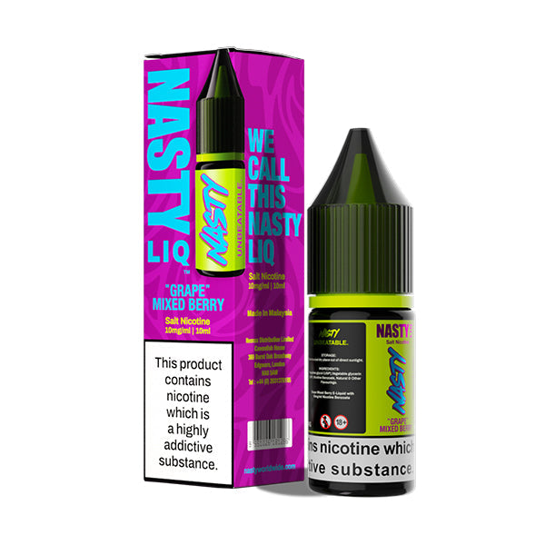 Grape Mixed Berry Nastyliq Vape Juice by Nasty Juice Tablites Grape Mixed Berry Nastyliq Vape Juice by Nasty Juice Tablites