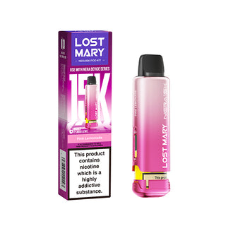 Pink Lemonade Nera 30K Prefilled Pod Cartridges by Lost Mary