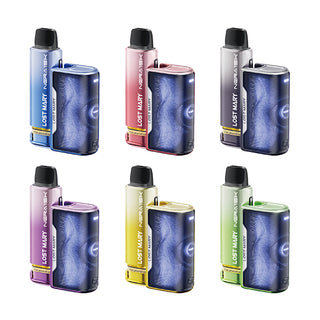Selection of flavours Nera 30K Fullview Prefilled Pod Kit by Lost Mary