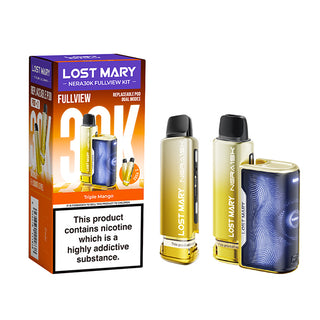 Triple Mango Nera 30K Fullview Prefilled Pod Kit by Lost Mary