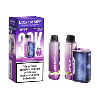Purple Edition Nera 30K Fullview Prefilled Pod Kit by Lost Mary