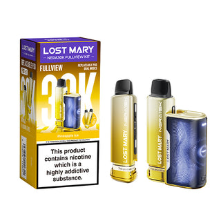 Pineapple Ice Nera 30K Fullview Prefilled Pod Kit by Lost Mary