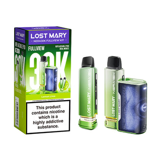 Lemon Lime Nera 30K Fullview Prefilled Pod Kit by Lost Mary