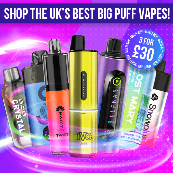 Shop The UK's Best Big Puff Vapes! Mobile