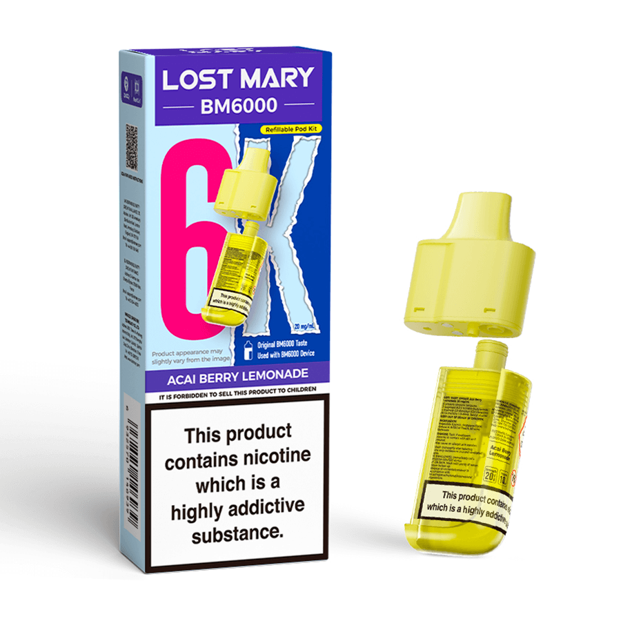 Lost Mary BM6000 Prefilled Pods – Tablites