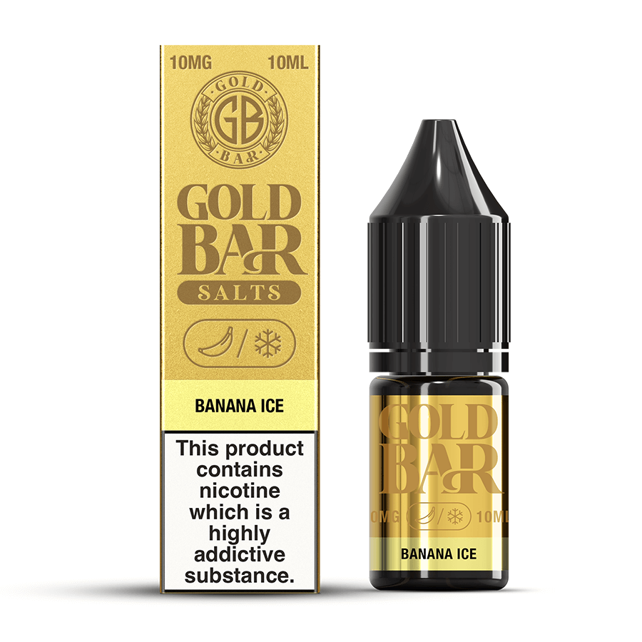 Banana Ice Salts E-Liquid by Gold Bar Tablites Banana Ice Salts E-Liquid by Gold Bar Tablites