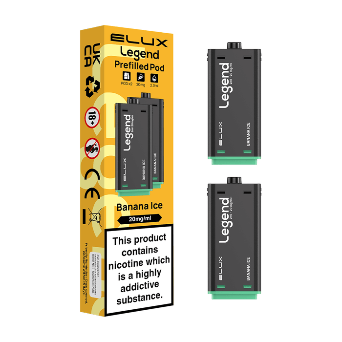 Elux Legend 1500 Prefilled Pods Banana Ice