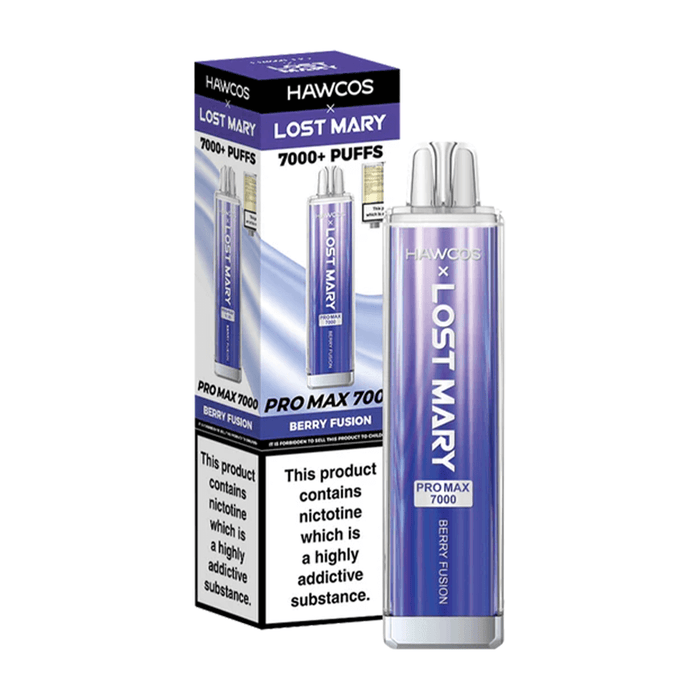 Berry Fusion Pro Max 7000 by Hawcos x Lost Mary