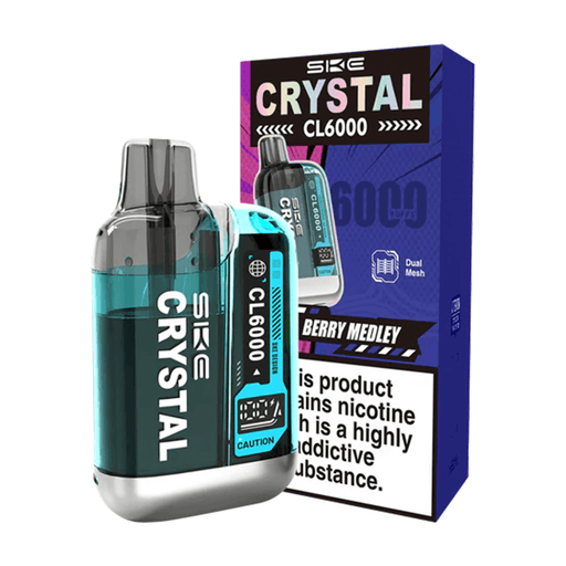 SKE Crystal CL6000 Big Puff Vape Kit - Berry Medley