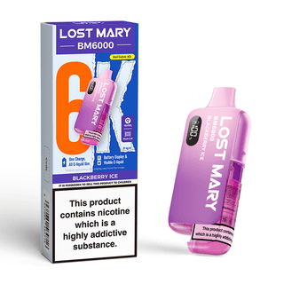 Blackberry Ice Lost Mary BM6000 Prefilled Pod Kit