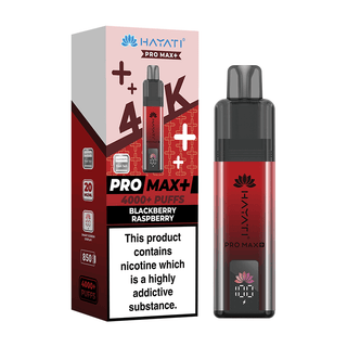 Blackberry Raspberry Hayati Pro Max+ 4K Prefilled Pod Vape Kit
