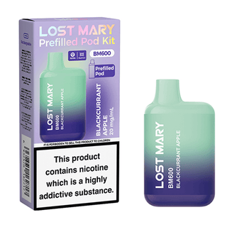 Blackcurrant Apple Lost Mary BM600 Prefilled Pod Kit