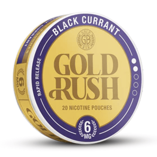 Blackcurrant Gold Rush Nicotine Pouches by Gold Bar- 21505 - TABlites